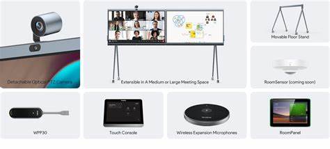 Yealink Cross Bar for MeetingBoard 86 Rolling Stand — view 5