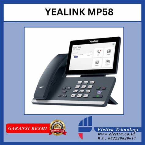 Yealink T88W Smart Business Phone Android 13, 7" Capacitive Adjustable Touch Screen, Bluetooth, Wi-Fi, Optimal HD Audio — view 3