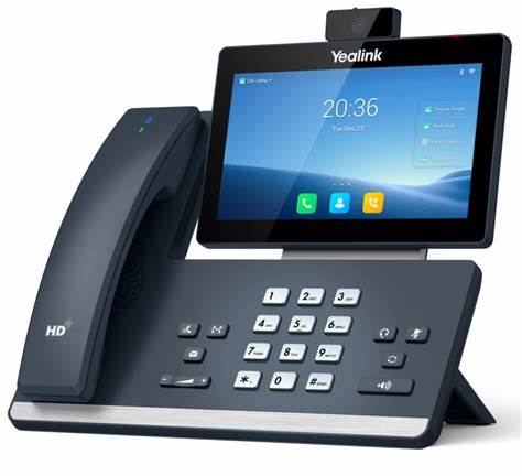 Yealink T85W Prime Business Desktop Phone, Built-In Bluetooth, Wi-Fi, PoE Support, Dual System Function, Excludes PSU — view 2