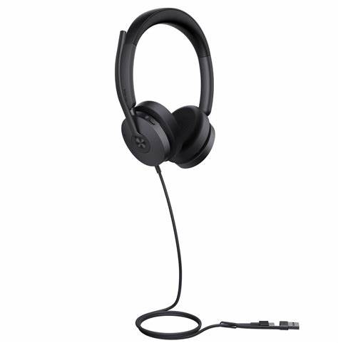 Yealink UH48 Dual Earpiece Headset With USB-C/A Connection — view 4