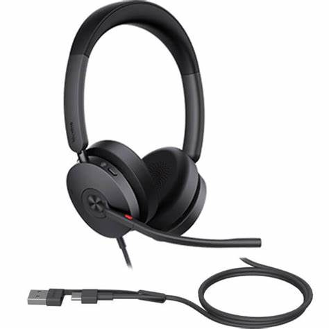 Yealink UH48 Dual Earpiece Headset With USB-C/A Connection — view 2