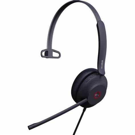 Yealink - UH37 Mono USB Headset, USB-C With USB-C/A Adapter, Teams Certified (EOL) — view 2