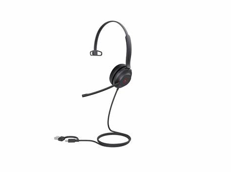 Yealink - UH37 Mono USB Headset, USB-C With USB-C/A Adapter, Teams Certified (EOL) — view 4