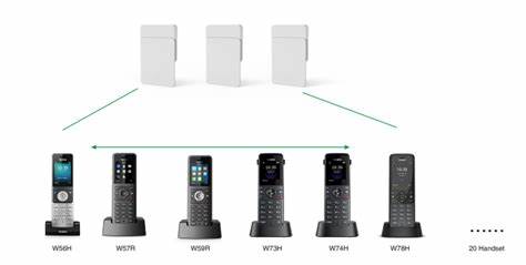 Yealink W75 Mini Multi-Cell DECT System, Including Base Station And DECT Manager — view 5
