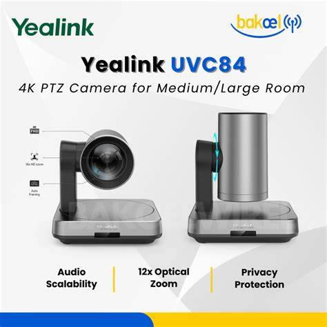 Yealink UVC84 4K 12X PTZ USB Camera Only — view 2