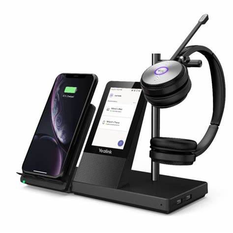 Yealink WHC60 Wireless Charging Stand For WH66 And WH67 Headsets — view 7