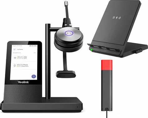 Yealink WHC60 Wireless Charging Stand For WH66 And WH67 Headsets — view 6