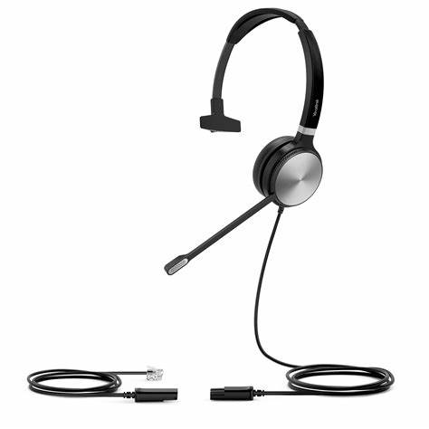 Yealink YHS36 Mono Headset With RJ-9 And Leatherette Ear Cushions — view 2