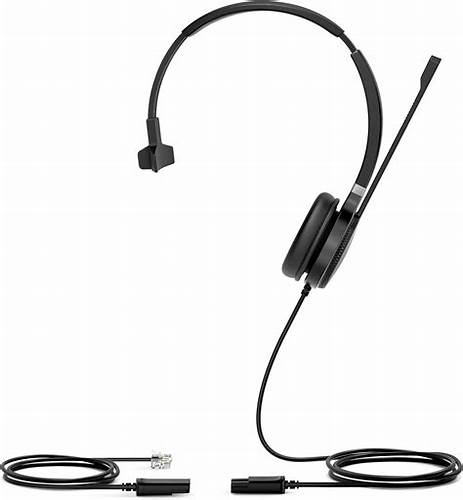 Yealink YHS36 Mono Headset With RJ-9 And Leatherette Ear Cushions — view 3