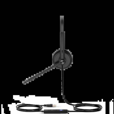 Yealink UH34 Dual Earpiece USB Headset With Leatherette Ear Cushions Teams edition — view 6
