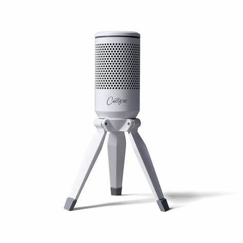 CARRY-ON-TFUSBMIC-WT Foldable USB Microphone White — view 6