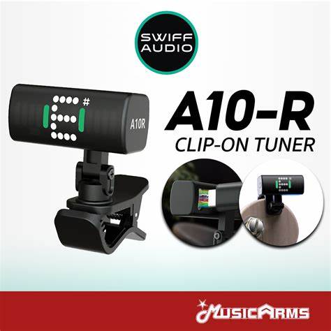 SWIFF Audio A10-R Mini Rechargeable Clip-On Tuner — view 3