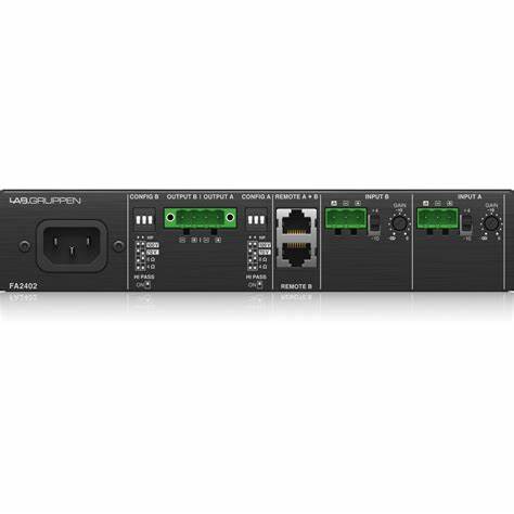 Lab Gruppen CPA-2402 2 x 240W Commercial Mixer Amplifier — view 3