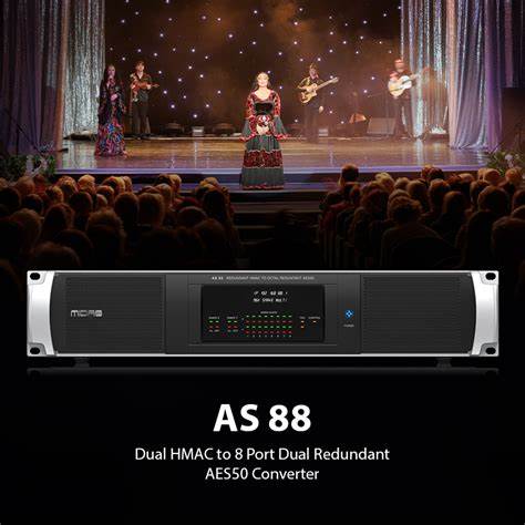 Midas AS-88 Dual HyperMAC to 8-Port Dual AES50 Converter — view 4