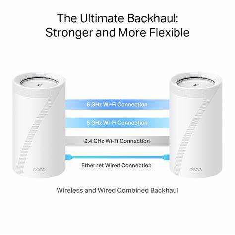 TP-LINK Deco Be85 - BE19000 Tri-band Whole Home Mesh Wi-Fi 7 Multi-gigabit System — view 3