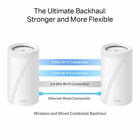 TP-LINK Deco Be85 - BE19000 Tri-band Whole Home Mesh Wi-Fi 7 Multi-gigabit System — view 5