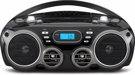 TEAC PC-D220BT Bluetooth FM/CD/USB Boom Box - Black — view 5