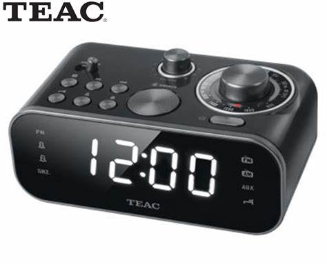 TEAC CRX367 Alarm Clock Radio - Black — view 3