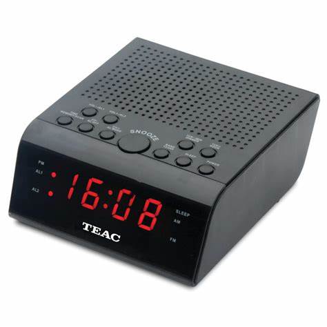 TEAC CRX367 Alarm Clock Radio - Black — view 2