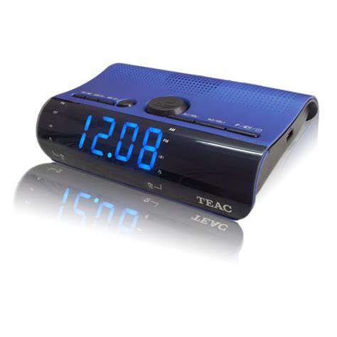 TEAC CRX367 Alarm Clock Radio - Black — view 6