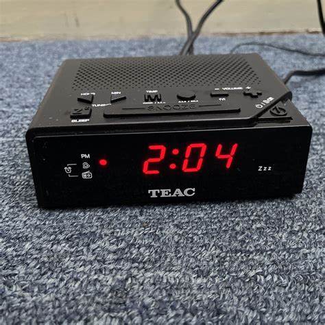TEAC CRX367 Alarm Clock Radio - Black — view 7