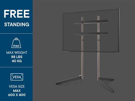 OneForAll - One For All WM7611 EZ Stand with VESA Bar 32" to 65" — view 2