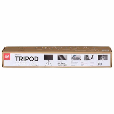 One For All WM7462 Tripod TV Stand Arctic — view 2