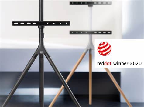 One For All WM7461 Tripod TV Stand Dark — view 5