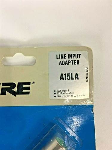 SHURE A15LA Transformer — view 5