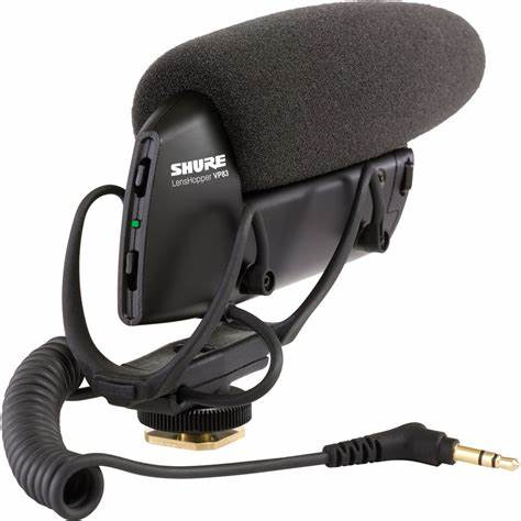 SHURE VP83 LensHopper Camera-Mounted Condenser Microphone