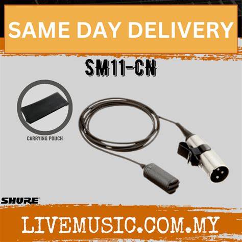 SHURE SM11-CN Lavalier Microphone — view 7