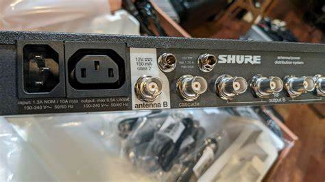 SHURE UA845UWB-E Wideband Antenna Distribution System — view 4