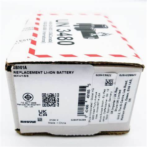SHURE SB901A Rechargeable Lithium-Ion Battery — view 2