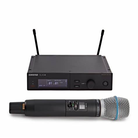 SHURE SLXD24E/B87A-G59 Wireless Handheld Microphone System — view 4