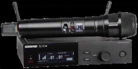 SHURE SLXD24E/B87A-G59 Wireless Handheld Microphone System — view 2