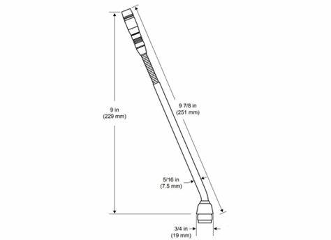 SHURE MX410/S Microflex Gooseneck Microphone — view 6