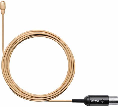 SHURE TL47T/O-MTQG-A Lavalier Microphone (Tan, MTQG Connector) — view 4