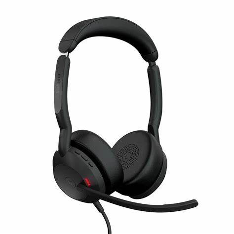 Jabra Evolve2 75 UC Stereo Headset with Charging Stand (Black, USB-A) - 25089-999-799 — view 4