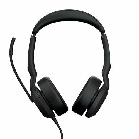 Jabra Evolve2 75 UC Stereo Headset with Charging Stand (Black, USB-A) - 25089-999-799 — view 3