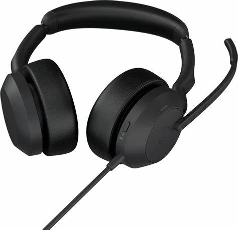 Jabra Evolve2 75 UC Stereo Headset with Charging Stand (Black, USB-A) - 25089-999-799 — view 6