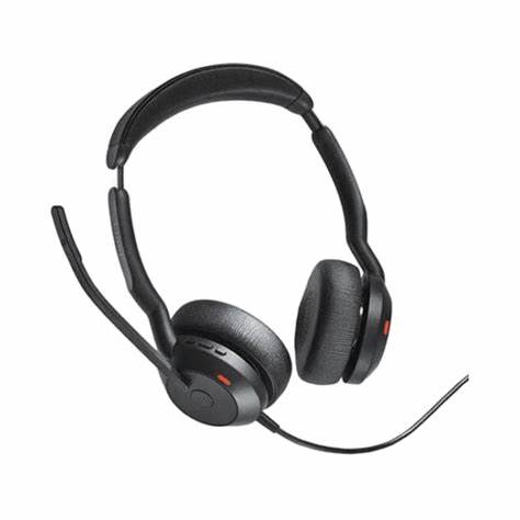 Jabra Evolve2 75 UC Stereo Headset with Charging Stand (Black, USB-A) - 25089-999-799 — view 7
