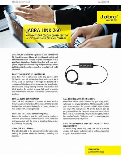Jabra LINK 260 USB Adapter — view 5
