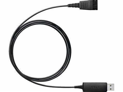Jabra GN Netcom 230-09 QD to RJ9 Coiled Cable — view 7
