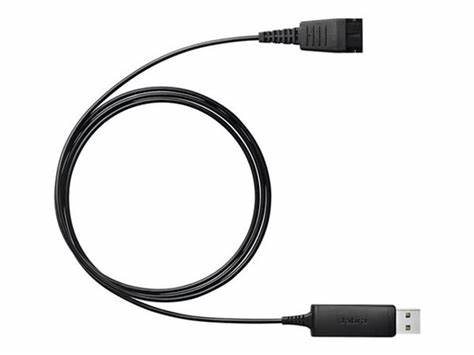 Jabra GN Netcom 230-09 QD to RJ9 Coiled Cable — view 3