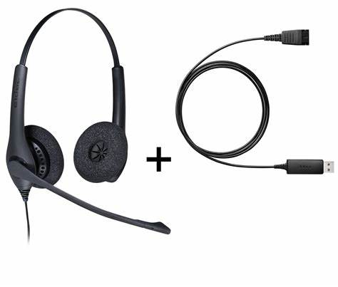 Jabra GN Netcom 230-09 QD to RJ9 Coiled Cable — view 2
