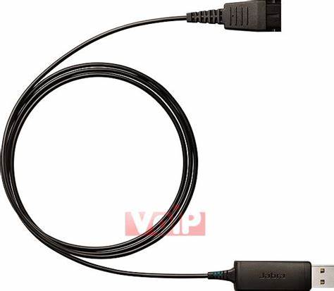 Jabra GN Netcom 230-09 QD to RJ9 Coiled Cable — view 4