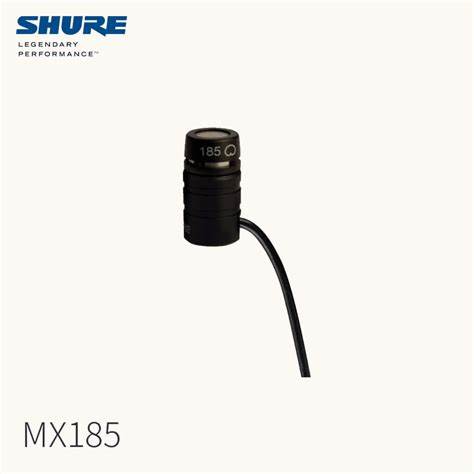 SHURE MX185 Lavalier Microphone — view 6