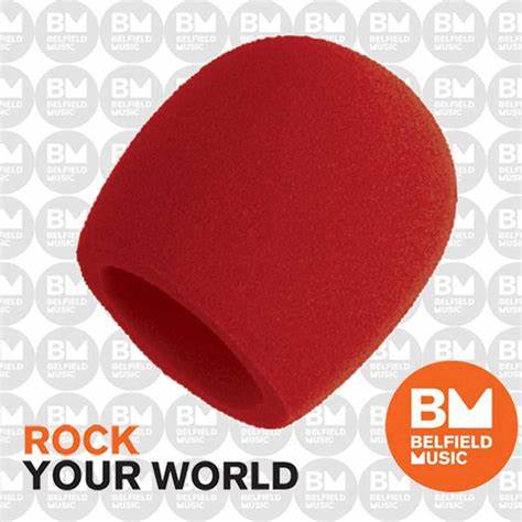 SHURE A58WS-RED Microphone Windscreen — view 2