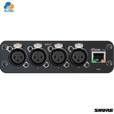 SHURE ANI4IN-XLR Audio Network Interface — view 5