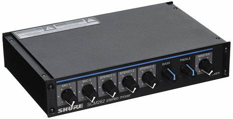 SHURE SCM262E Stereo Mixer — view 2